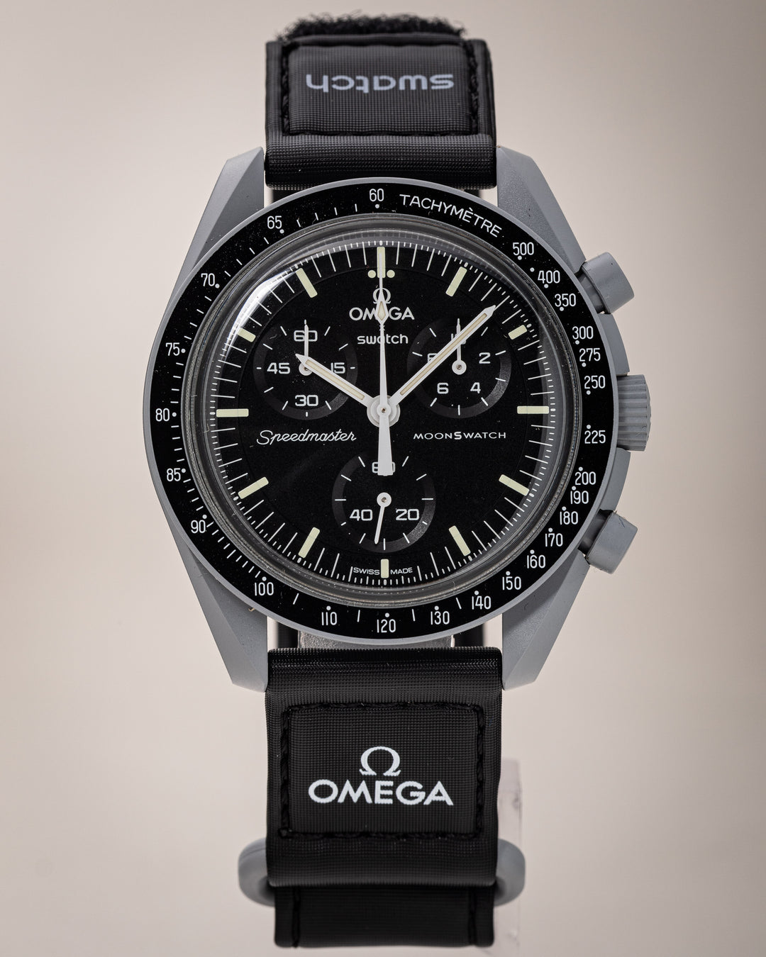 Omega X Swatch Bioceramic Speedmaster Moonswatch "MISSION TO MOON"