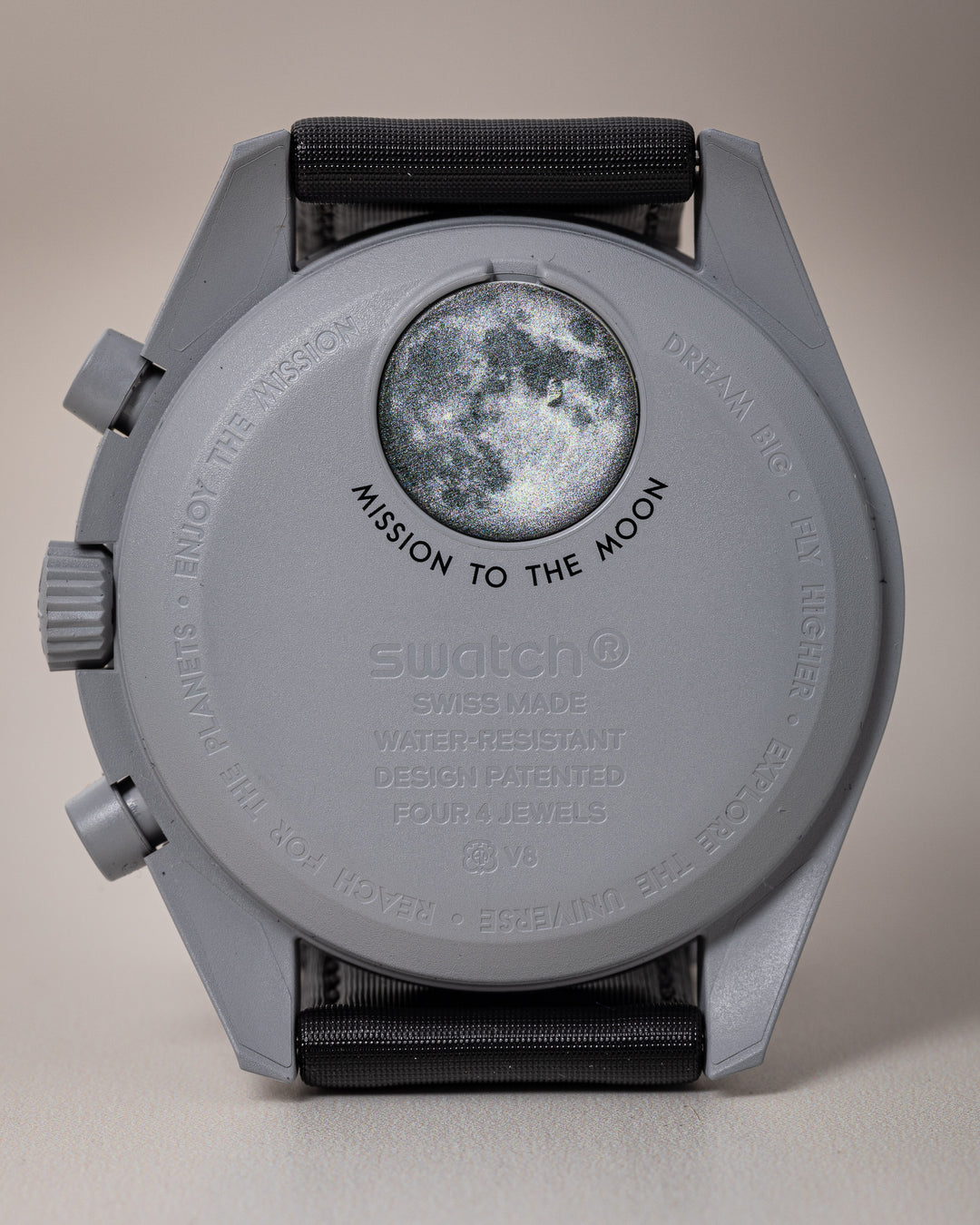 Omega X Swatch Bioceramic Speedmaster Moonswatch "MISSION TO MOON"