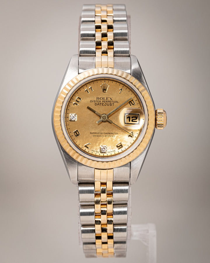 Rolex Stainless Steel and 18k Yellow Gold Women's Datejust (79173)