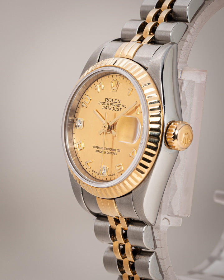 Rolex Stainless Steel and 18k Yellow Gold Women's Datejust (79173)