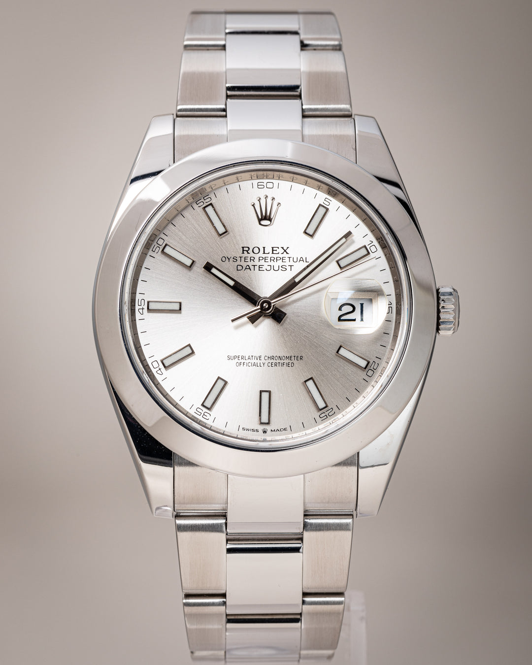 Rolex Stainless Steel Datejust 41 (126300)