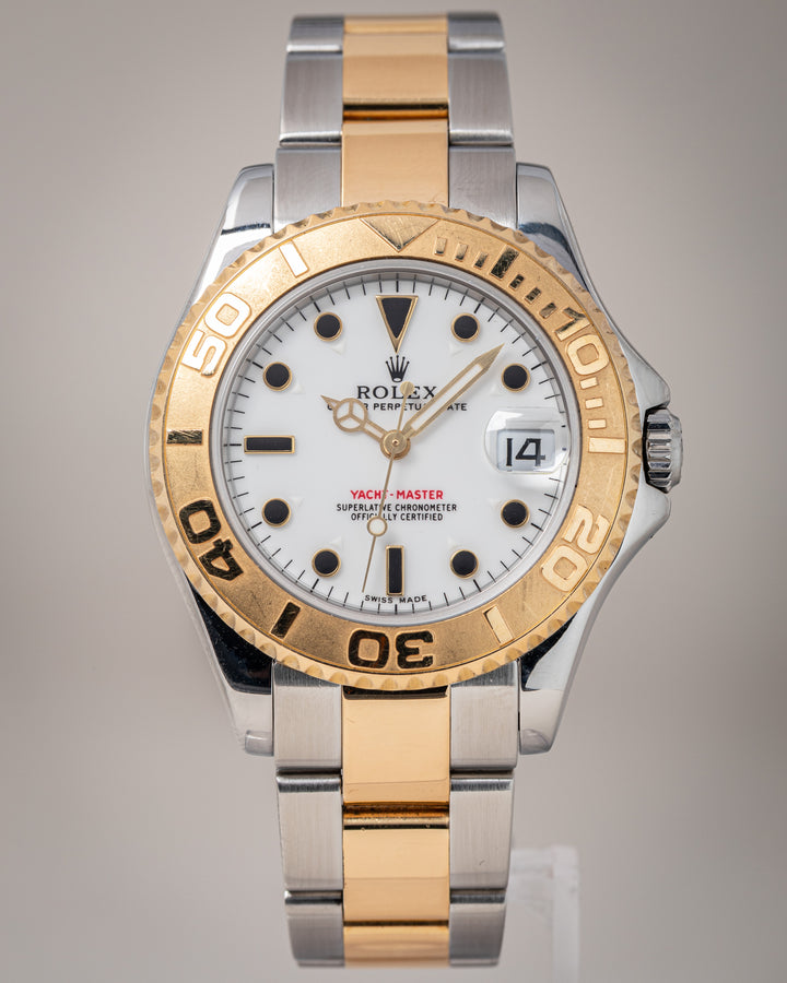 Rolex Stainless Steel and 18k Yellow Gold Yacht-Master (168623)