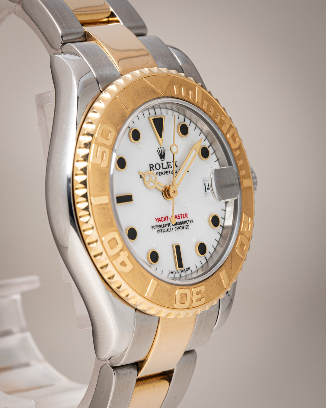 Rolex Stainless Steel and 18k Yellow Gold Yacht-Master (168623)