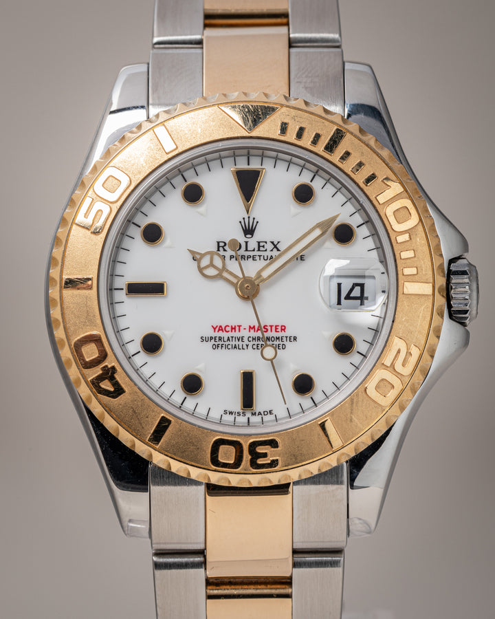 Rolex Stainless Steel and 18k Yellow Gold Yacht-Master (168623)