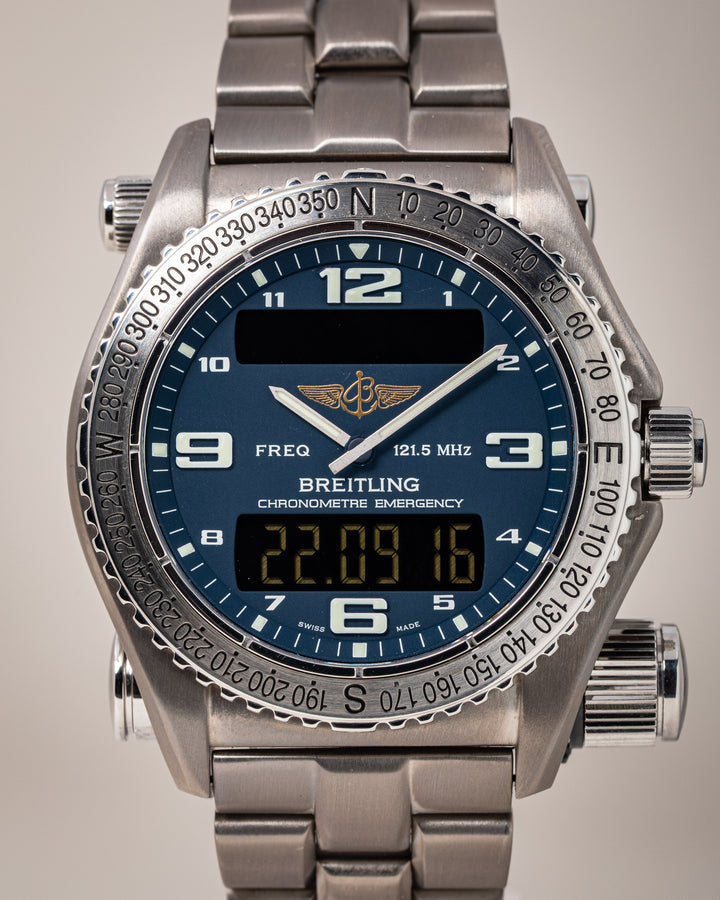 Breitling Titanium Emergency Superquartz (E76321)