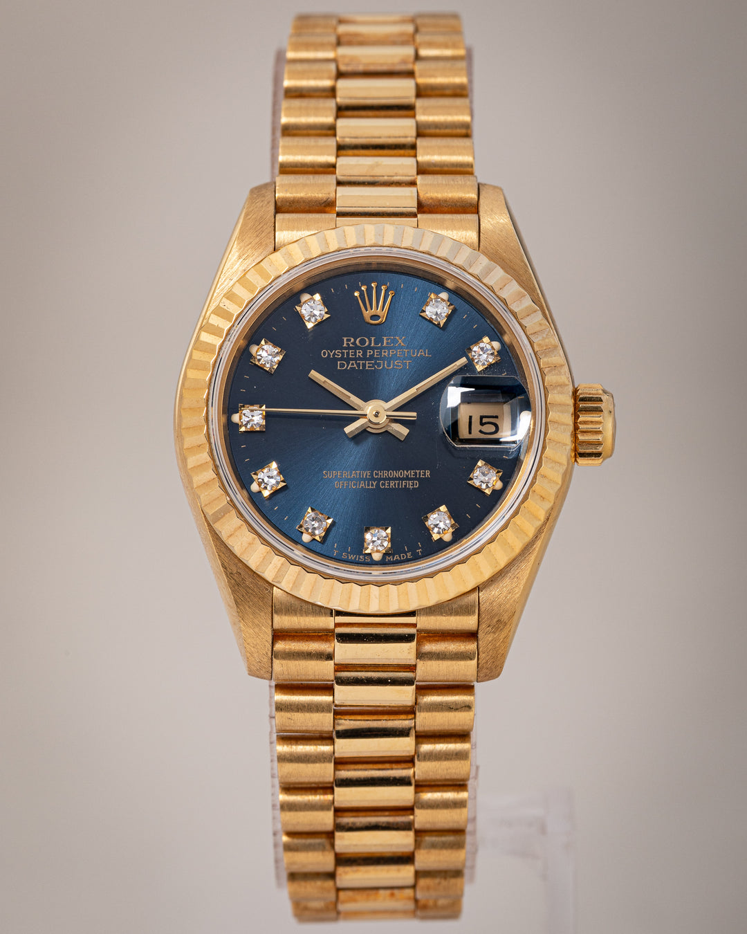 Rolex 18k Yellow Gold Women's Datejust (69178)