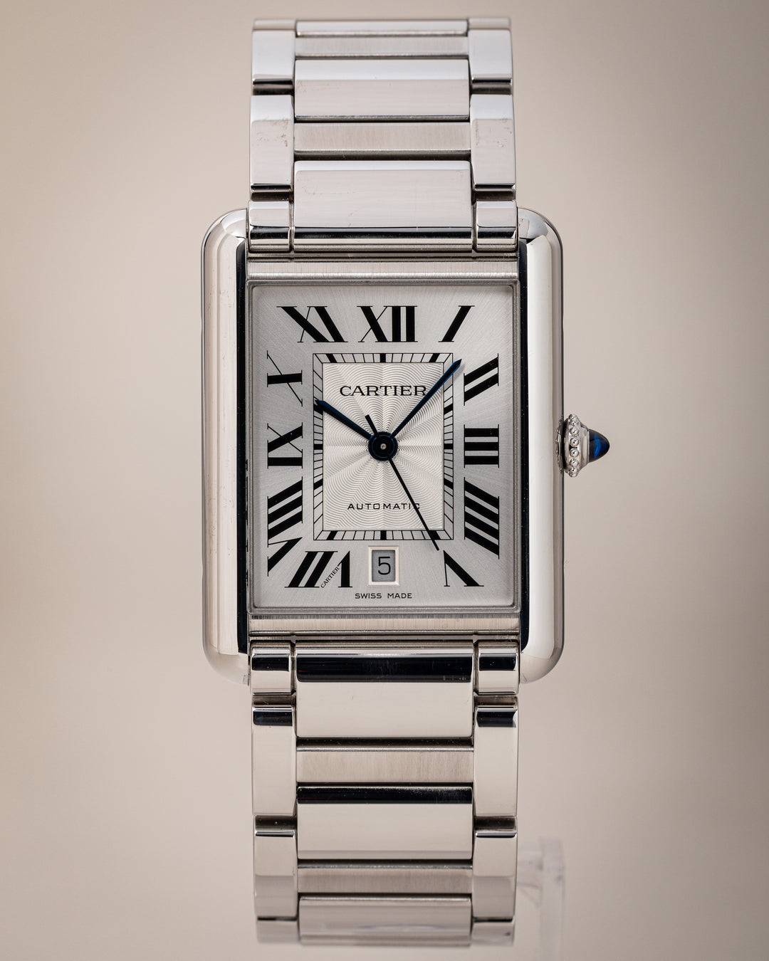 Cartier Stainless Steel Tank Must XL (4324)