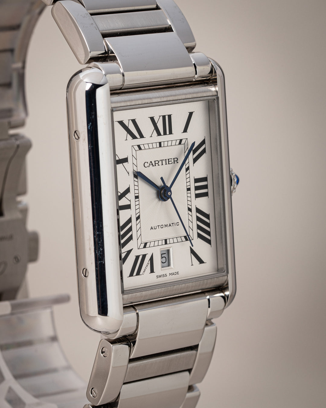 Cartier Stainless Steel Tank Must XL (4324)