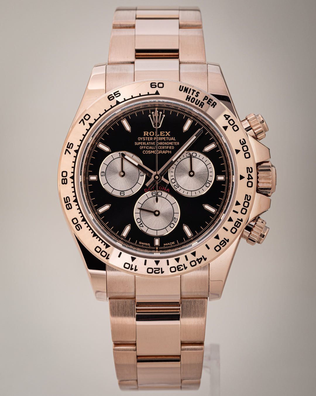 Rolex 18k Rose Gold Cosmograph Daytona (126505)