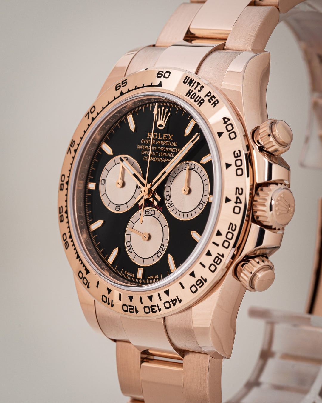 Rolex 18k Rose Gold Cosmograph Daytona (126505)