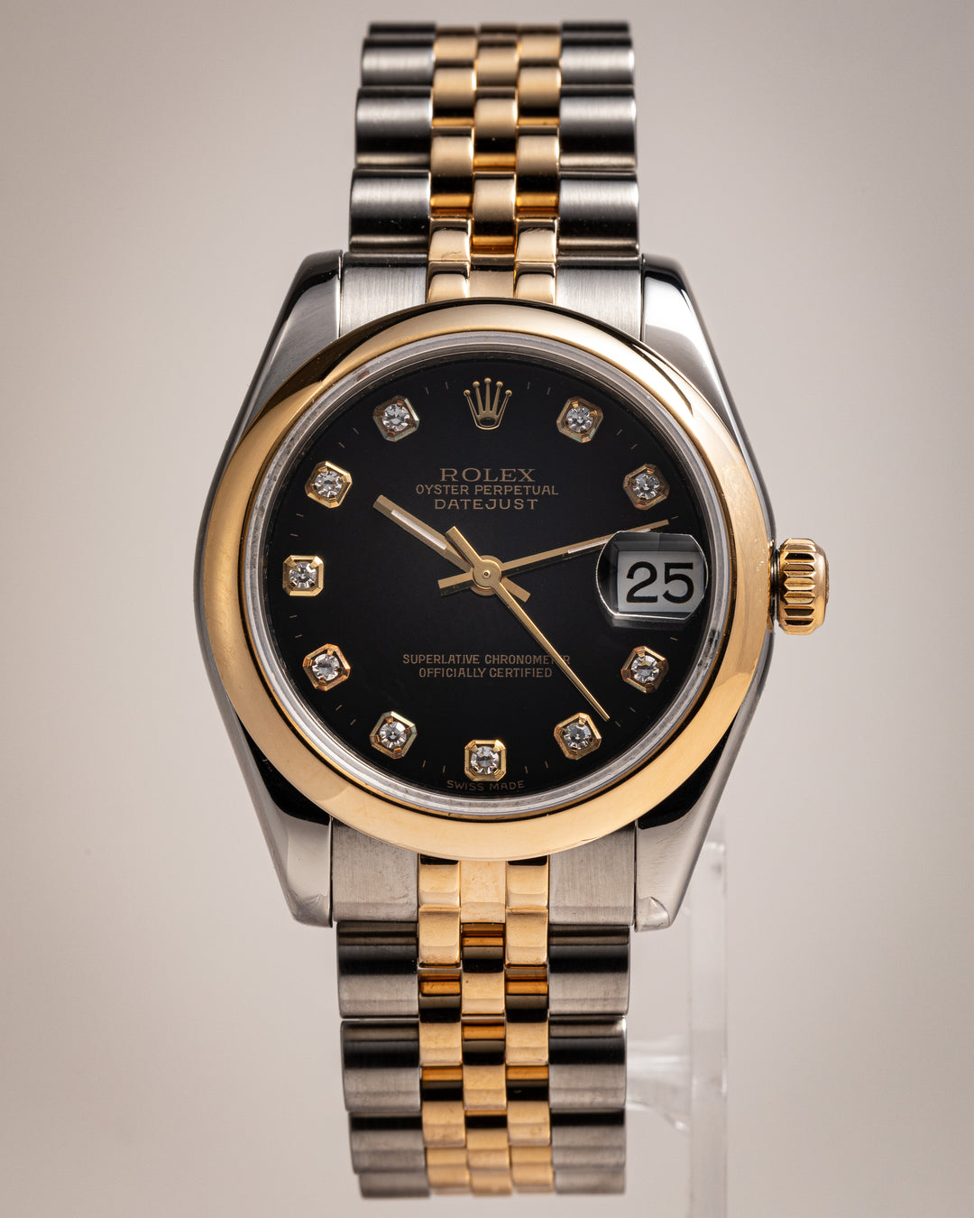 Rolex Stainless Steel and 18k Yellow Gold Datejust (178263)