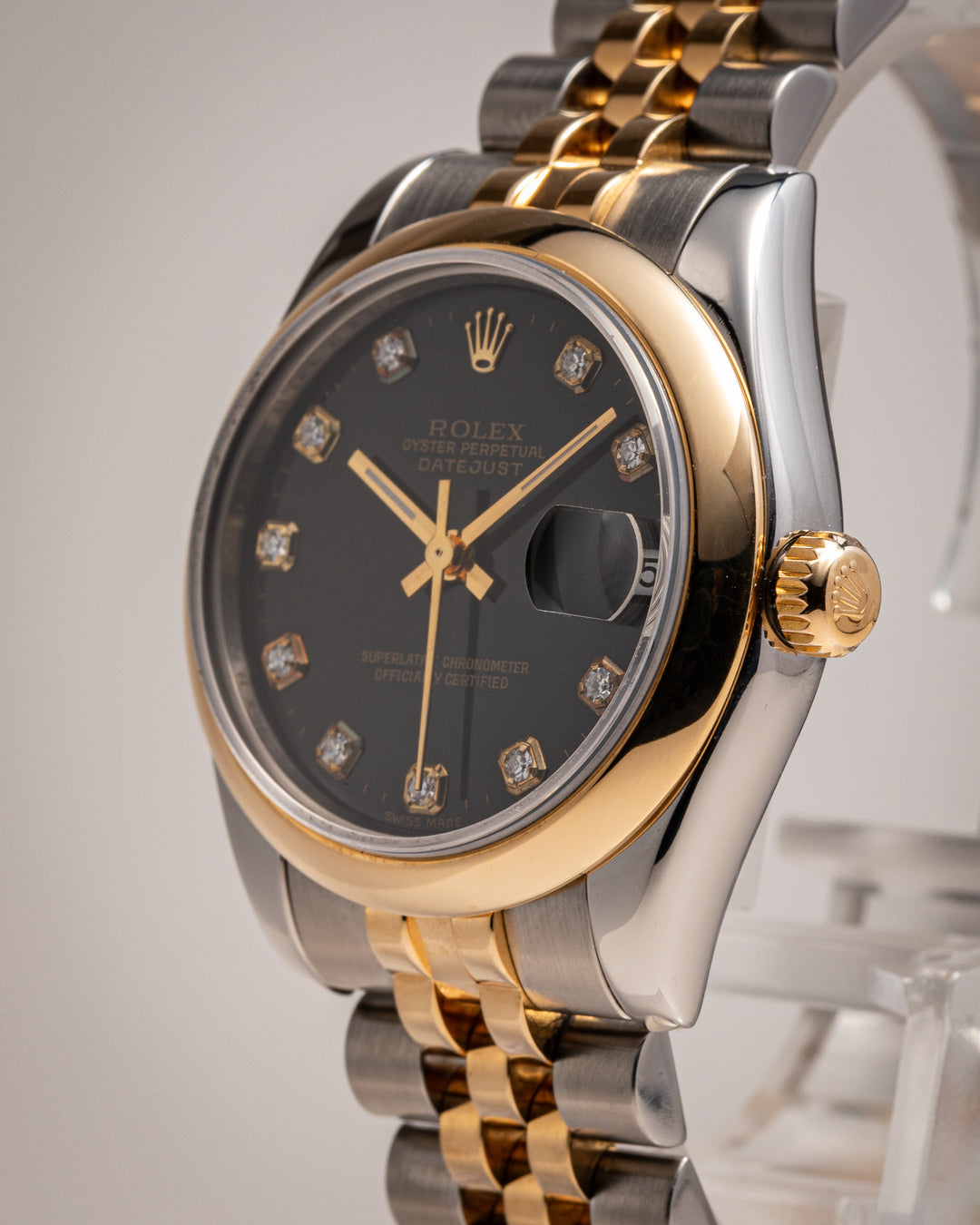Rolex Stainless Steel and 18k Yellow Gold Datejust (178263)