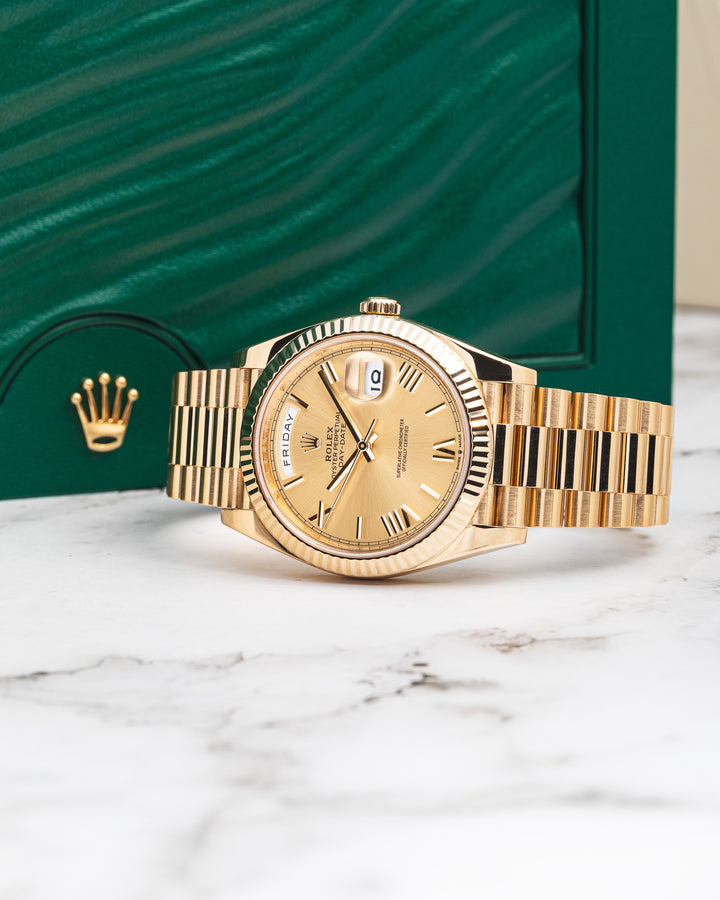 Rolex 18k Yellow Gold Day-Date 40 (228238)