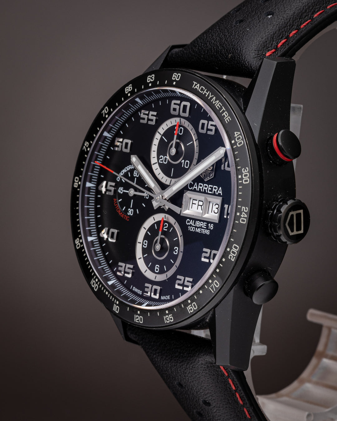 TAG Heuer Titanium Carbide Carrera Day-Date Automatic Chronograph (CV2A81)