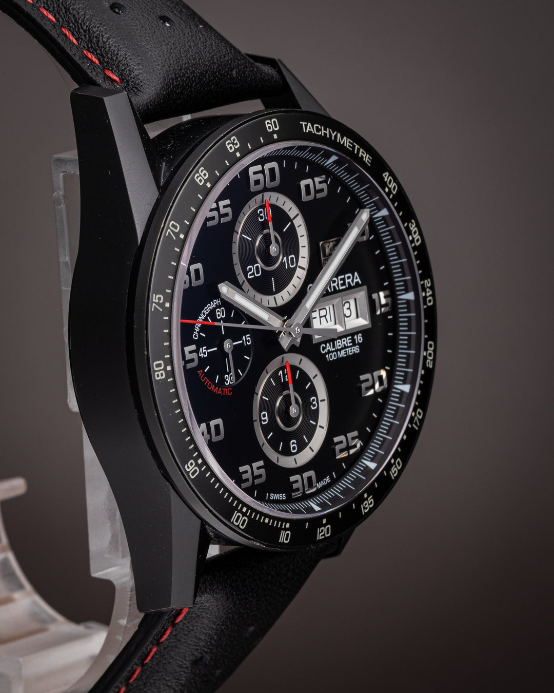 TAG Heuer Titanium Carbide Carrera Day-Date Automatic Chronograph (CV2A81)