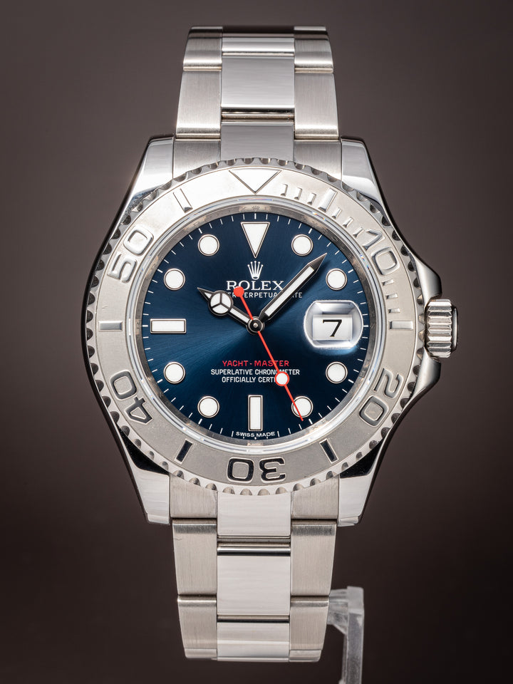 Rolex Stainless Steel and Platinum Yacht-Master (116622)