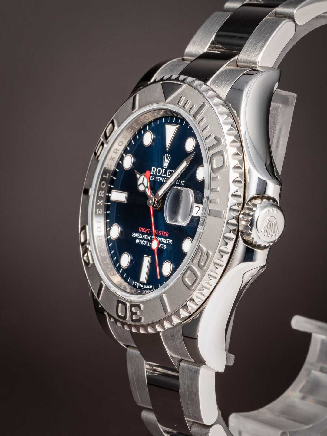 Rolex Stainless Steel and Platinum Yacht-Master (116622)