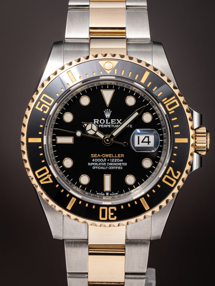 Rolex Stainless Steel and 18k Yellow Gold Sea-Dweller (126603)