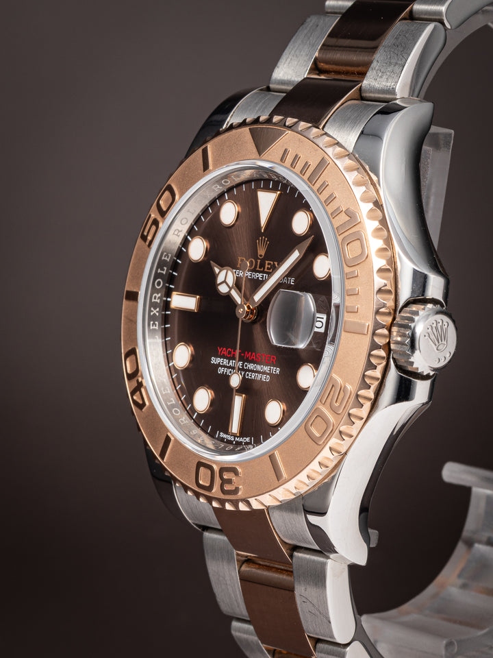 Rolex Stainless Steel and 18k Rose Gold Yacht-Master (116621)
