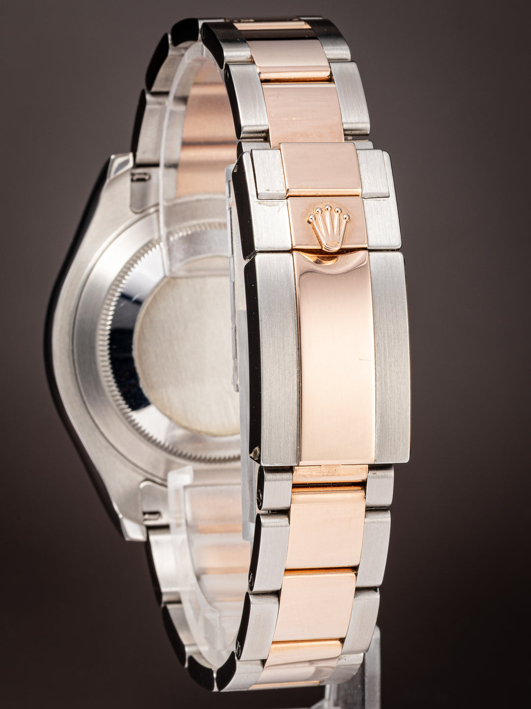 Rolex Stainless Steel and 18k Rose Gold Yacht-Master (116621)