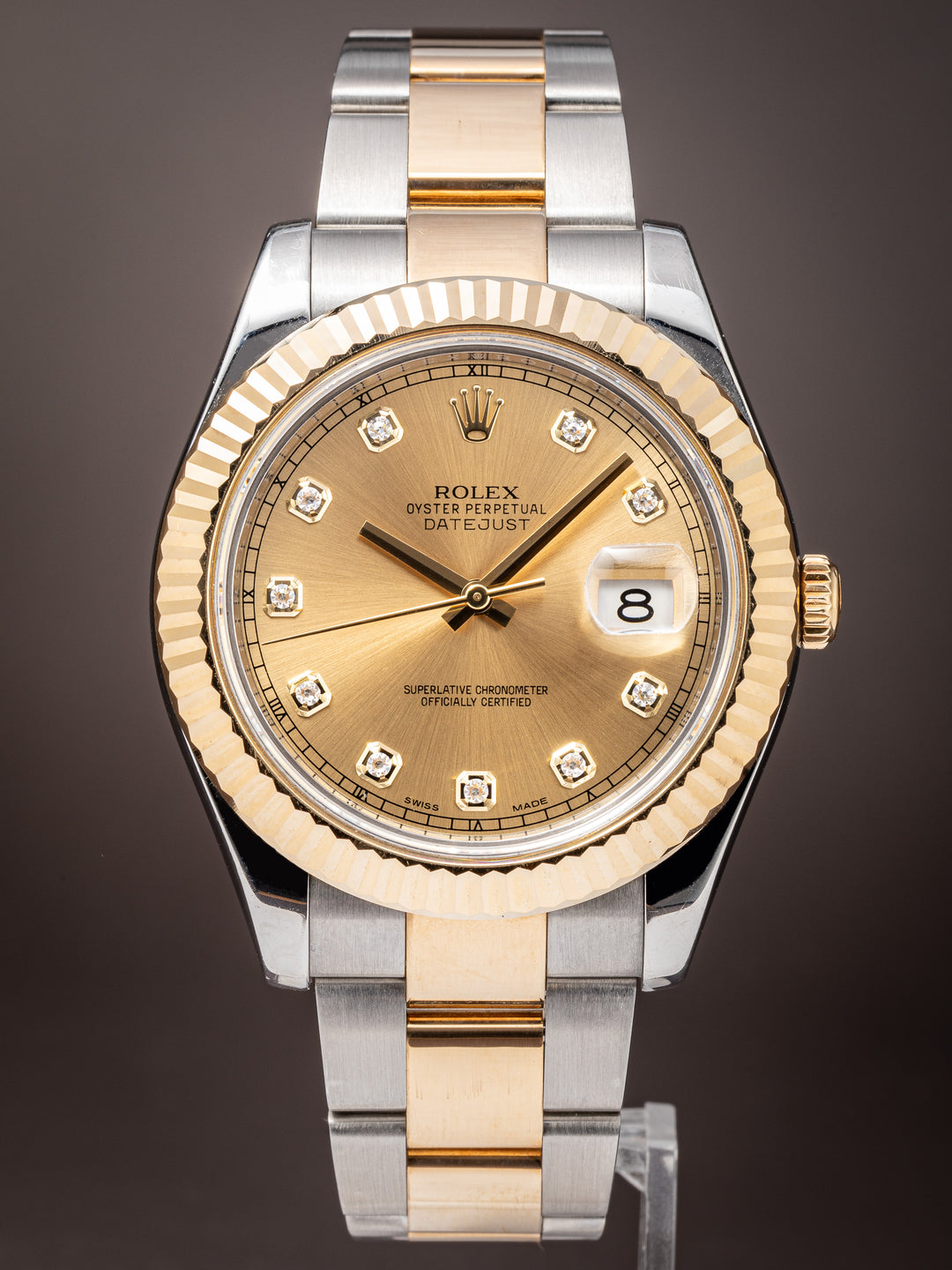 Rolex Stainless Steel and 18k Yellow Gold Datejust II (116333)