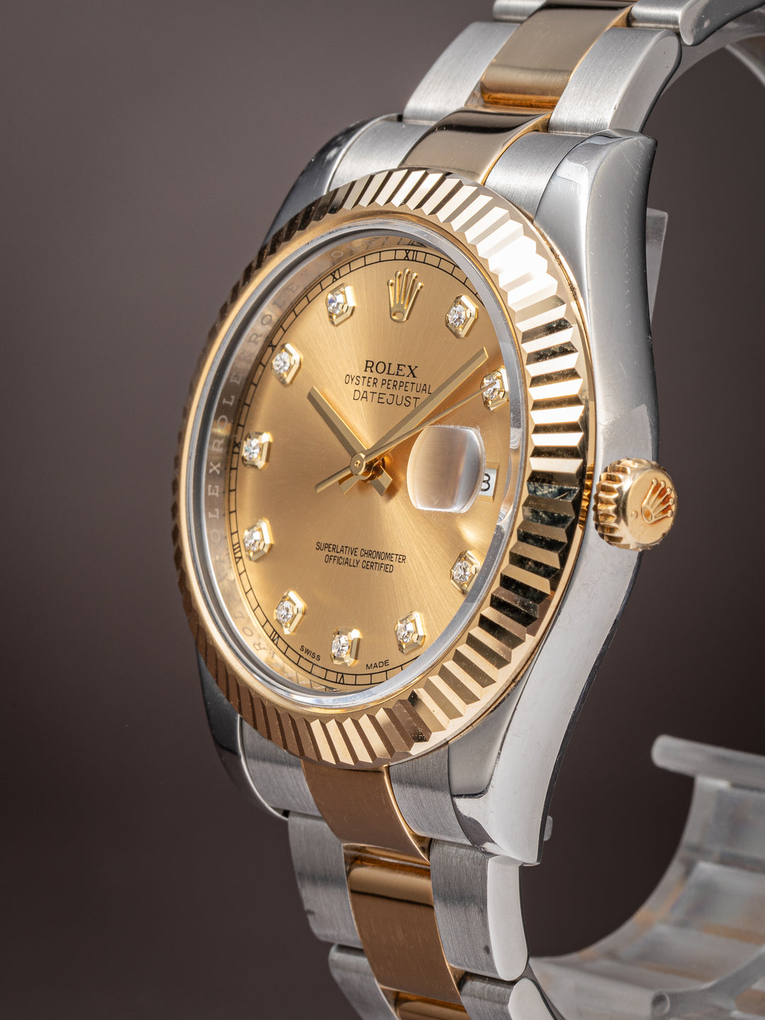 Rolex Stainless Steel and 18k Yellow Gold Datejust II (116333)