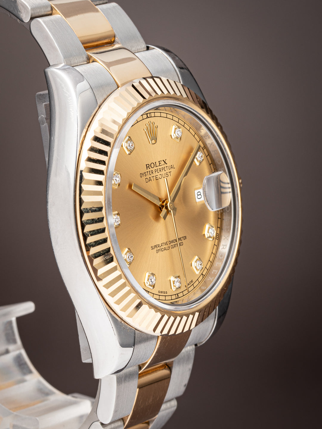 Rolex Stainless Steel and 18k Yellow Gold Datejust II (116333)
