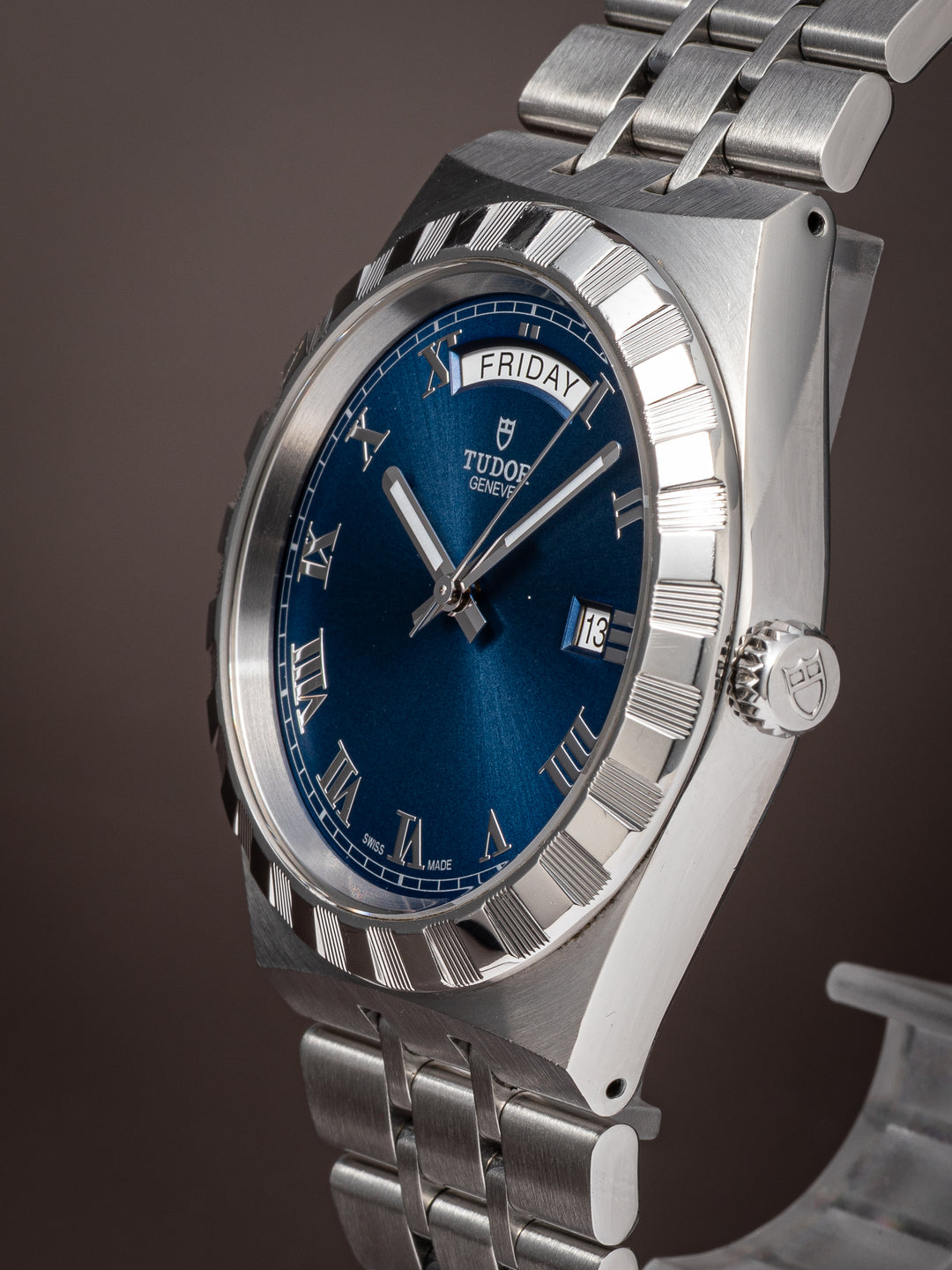 Tudor Stainless Steel Royal Day-Date (28600)