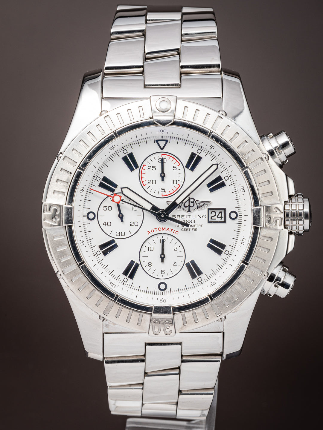 Breitling Stainless Steel Super Avenger Chronograph (A13370)