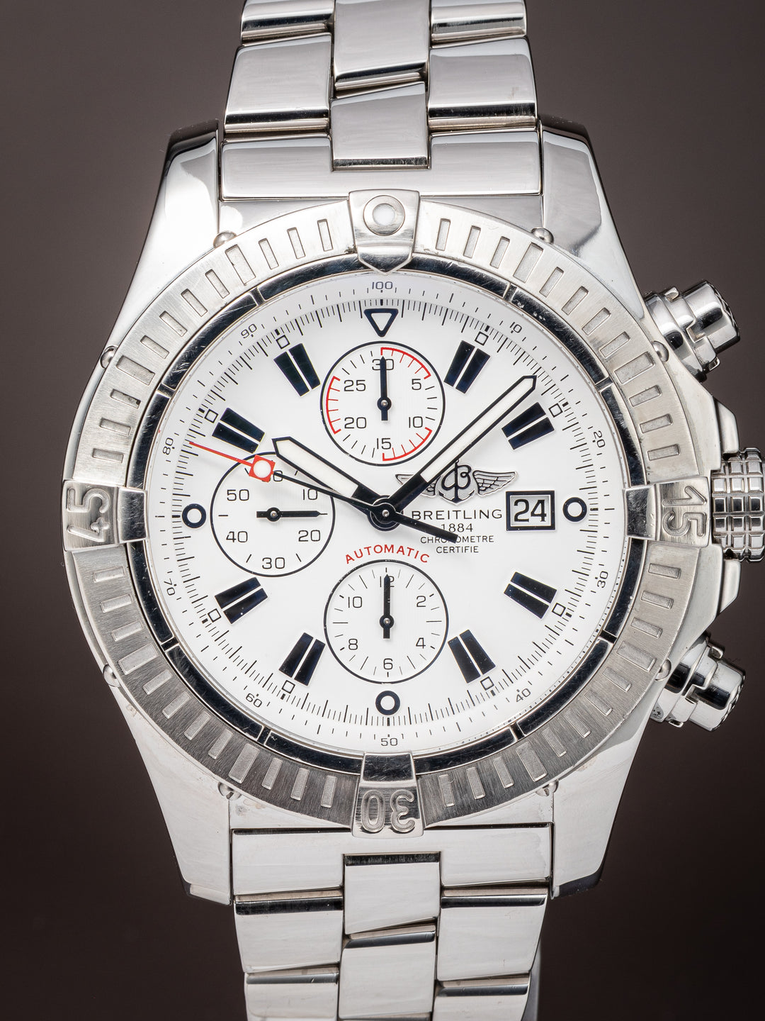 Breitling Stainless Steel Super Avenger Chronograph (A13370)