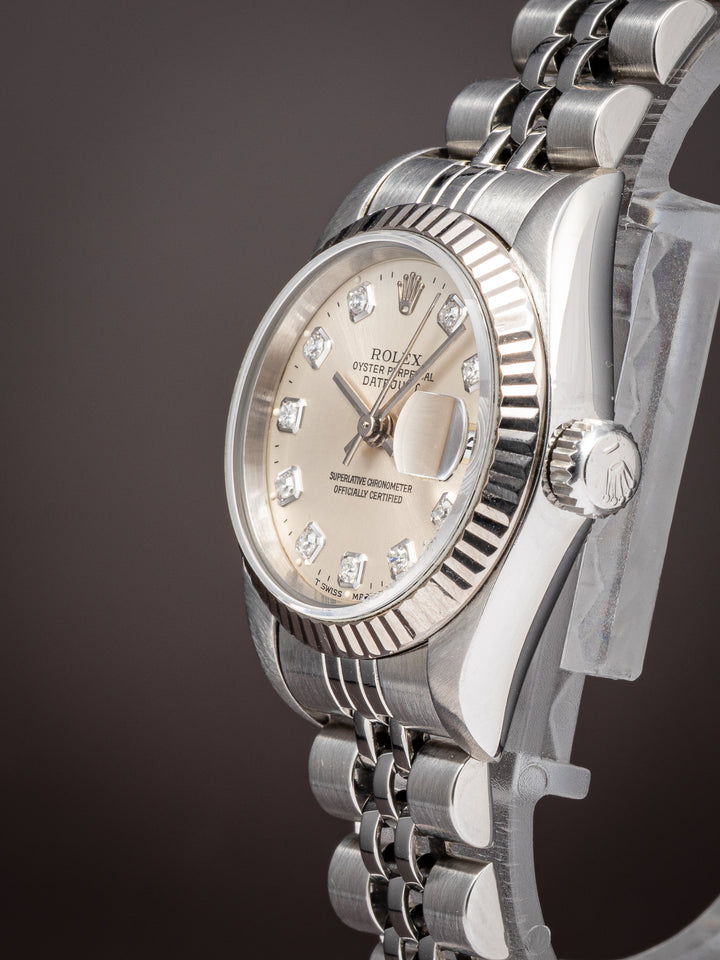 Rolex Stainless Steel Women's Datejust (69174)