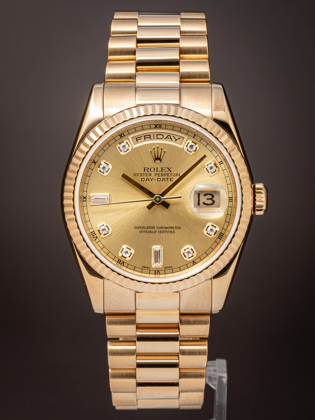 Rolex 18k Yellow Gold Day-Date (118238)