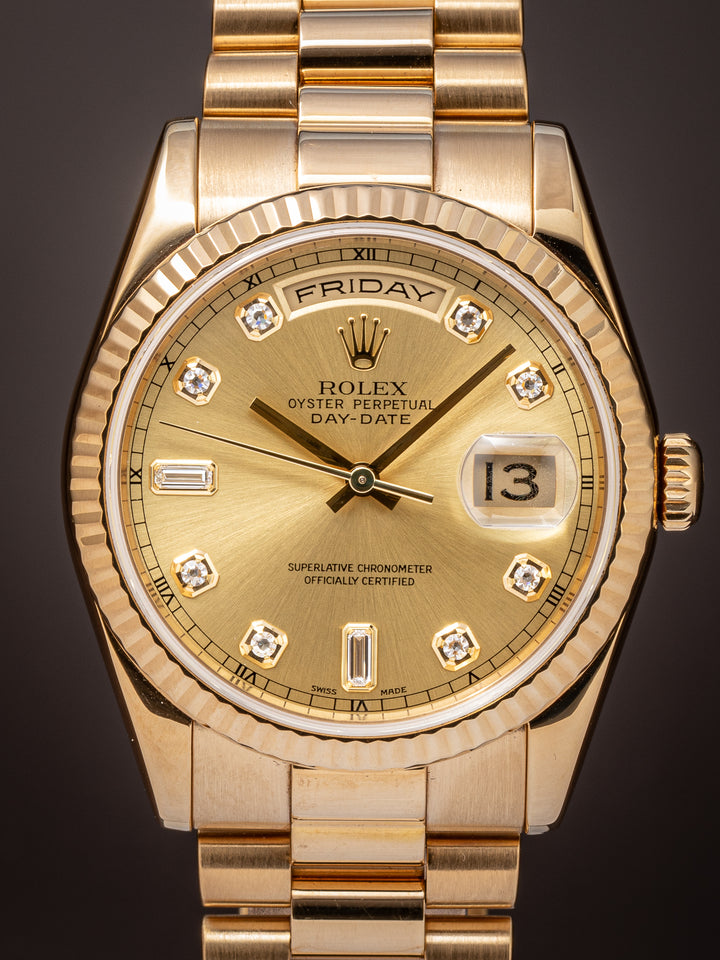 Rolex 18k Yellow Gold Day-Date (118238)