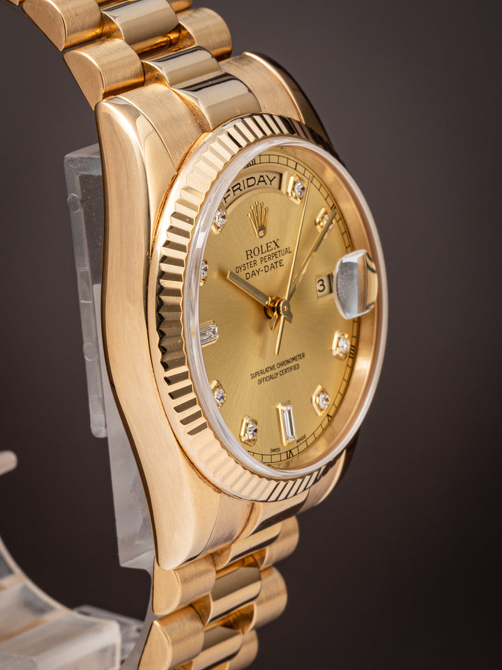 Rolex 18k Yellow Gold Day-Date (118238)