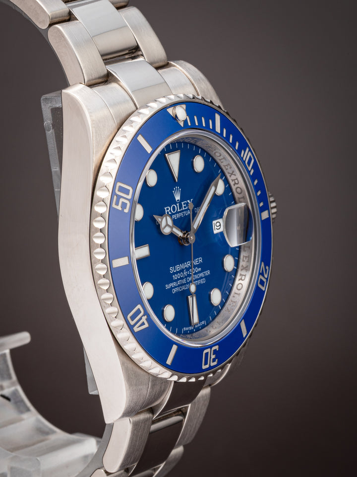 Rolex 18k White Gold Submariner Date (116619LB)