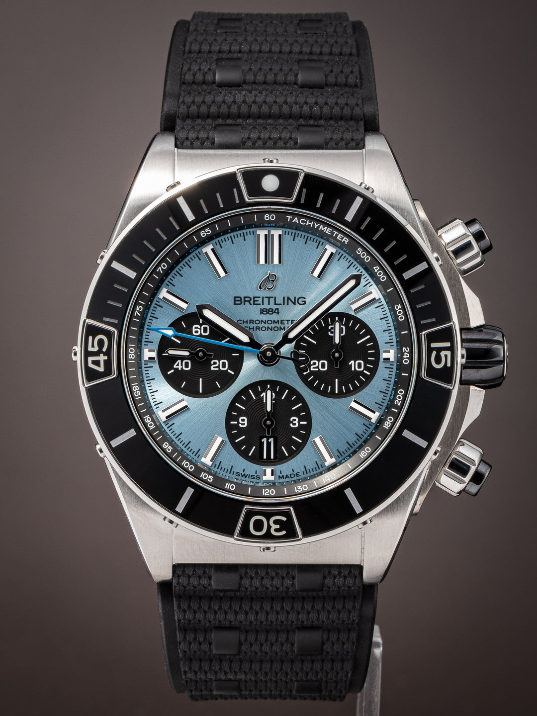 Breitling Stainless Steel and Platinum Super Chronomat B01 44 (PB0136)