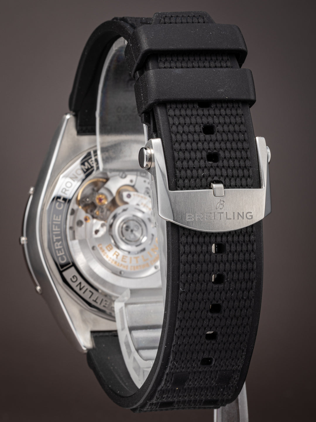Breitling Stainless Steel and Platinum Super Chronomat B01 44 (PB0136)