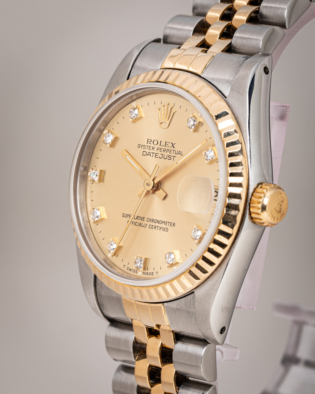 Rolex Stainless Steel and 18k Yellow Gold Women's Datejust (68273)