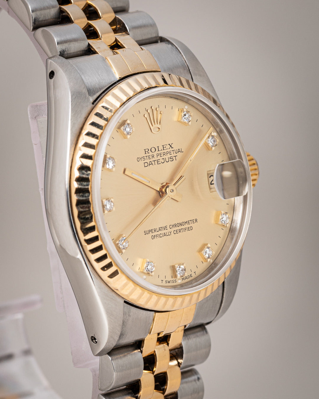 Rolex Stainless Steel and 18k Yellow Gold Women's Datejust (68273)