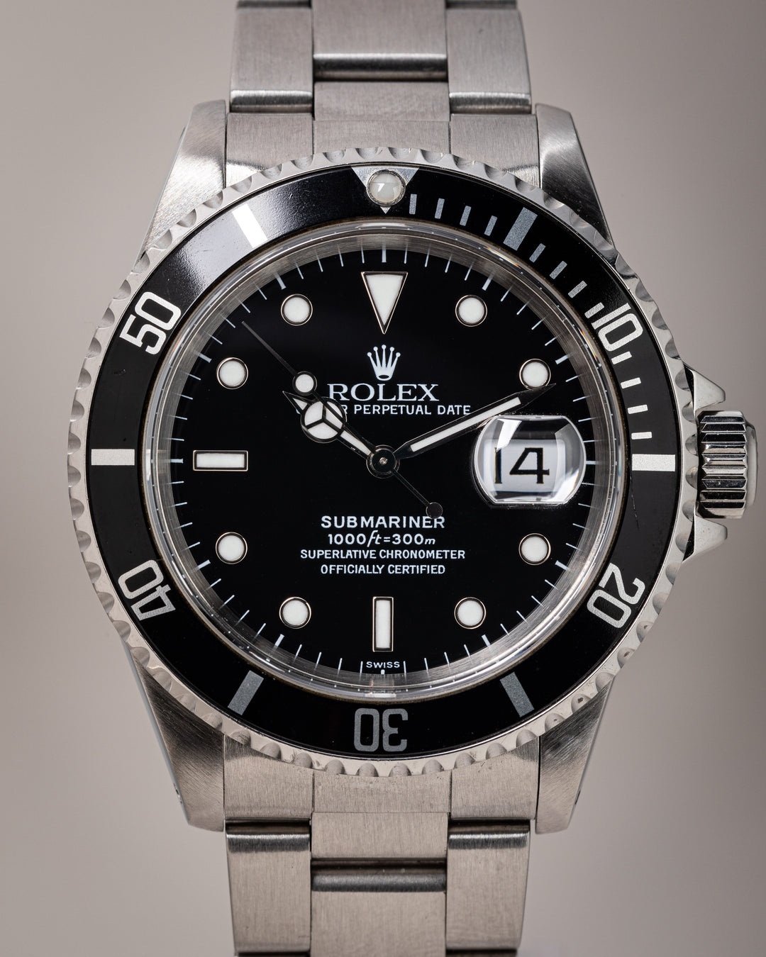 Rolex Stainless Steel Submariner Date (16610)