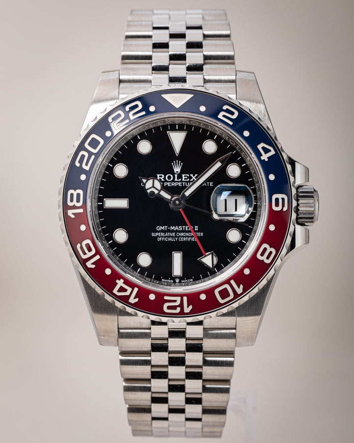 Rolex Stainless Steel GMT-Master II (126710BLRO)