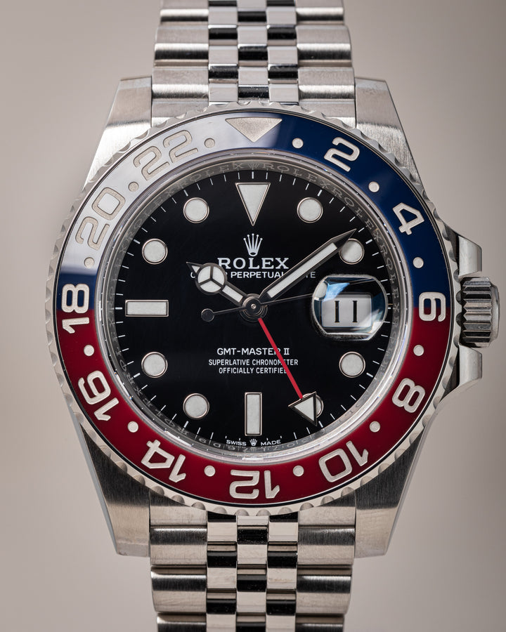 Rolex Stainless Steel GMT-Master II (126710BLRO)