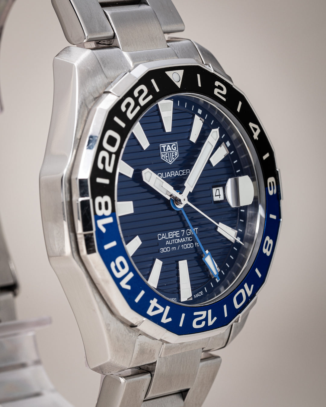 TAG Heuer Stainless Steel Aquaracer GMT Automatic (WAY201T)