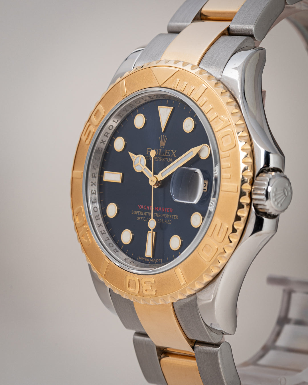 Rolex Stainless Steel and 18k Yellow Gold Yacht-Master (16623)