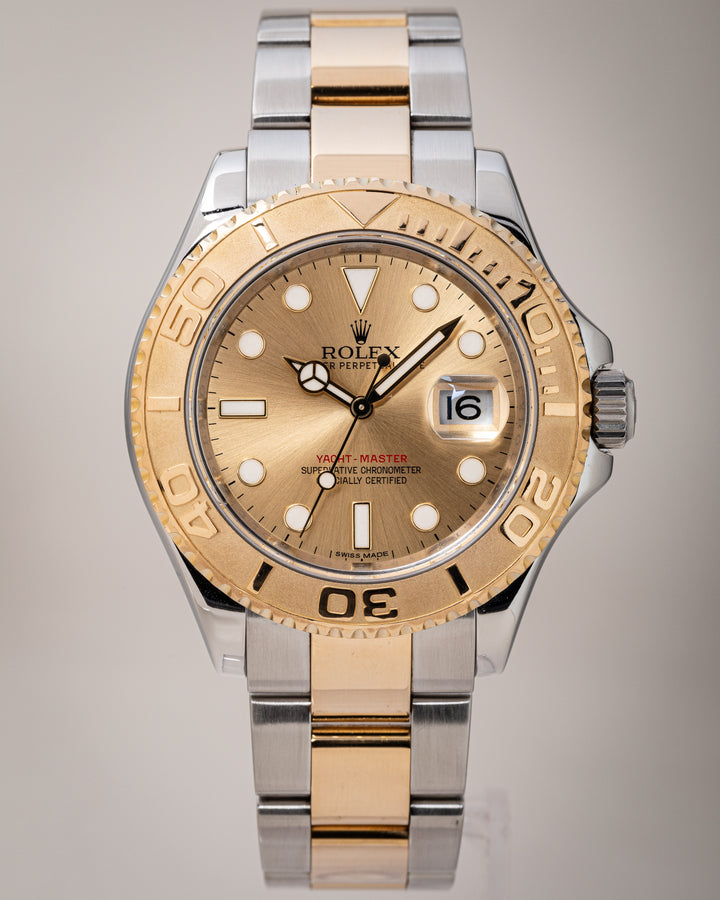 Rolex Stainless Steel and 18k Yellow Gold Yacht-Master (16623)