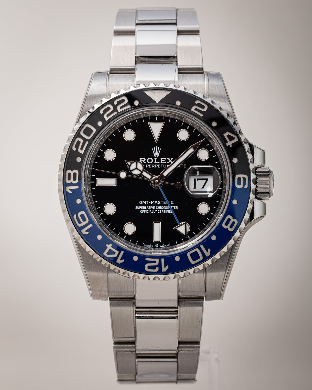 Rolex Stainless Steel GMT-Master II (126710BLNR)