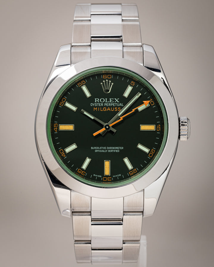 Rolex Stainless Steel Milgauss (116400GV)