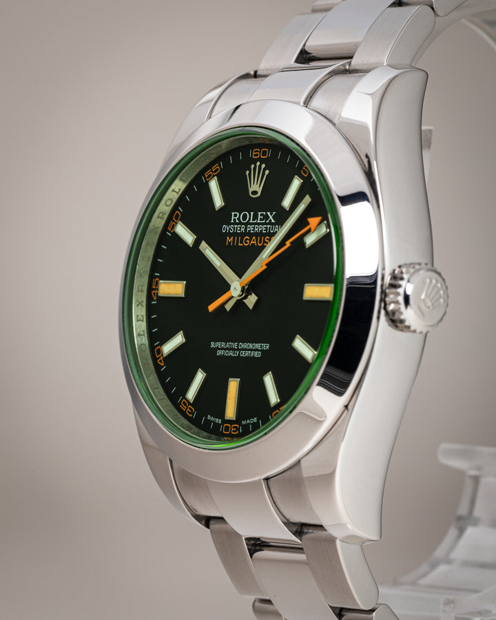 Rolex Stainless Steel Milgauss (116400GV)