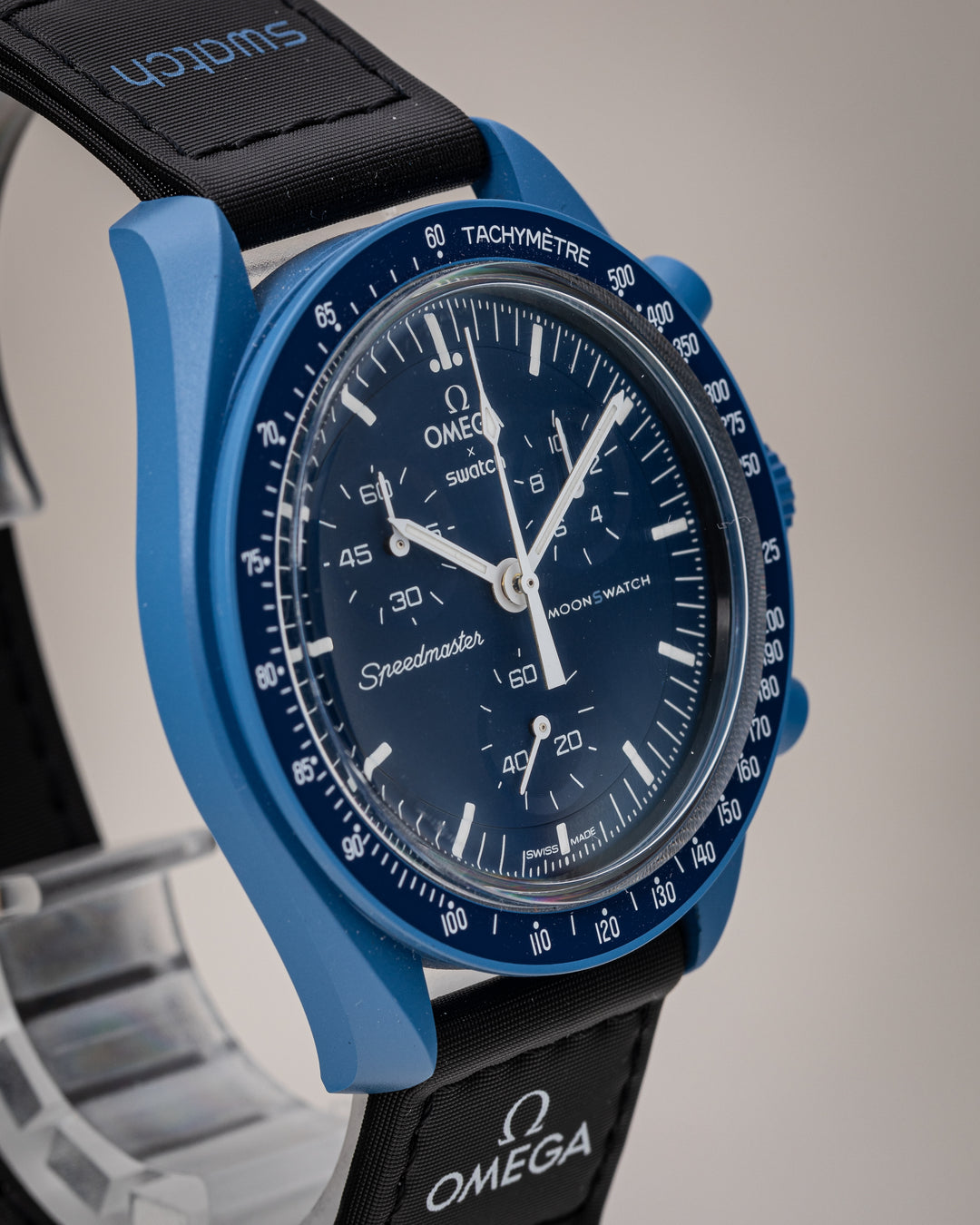 Omega X Swatch Bioceramic Speedmaster Moonswatch "MISSION TO NEPTUNE"