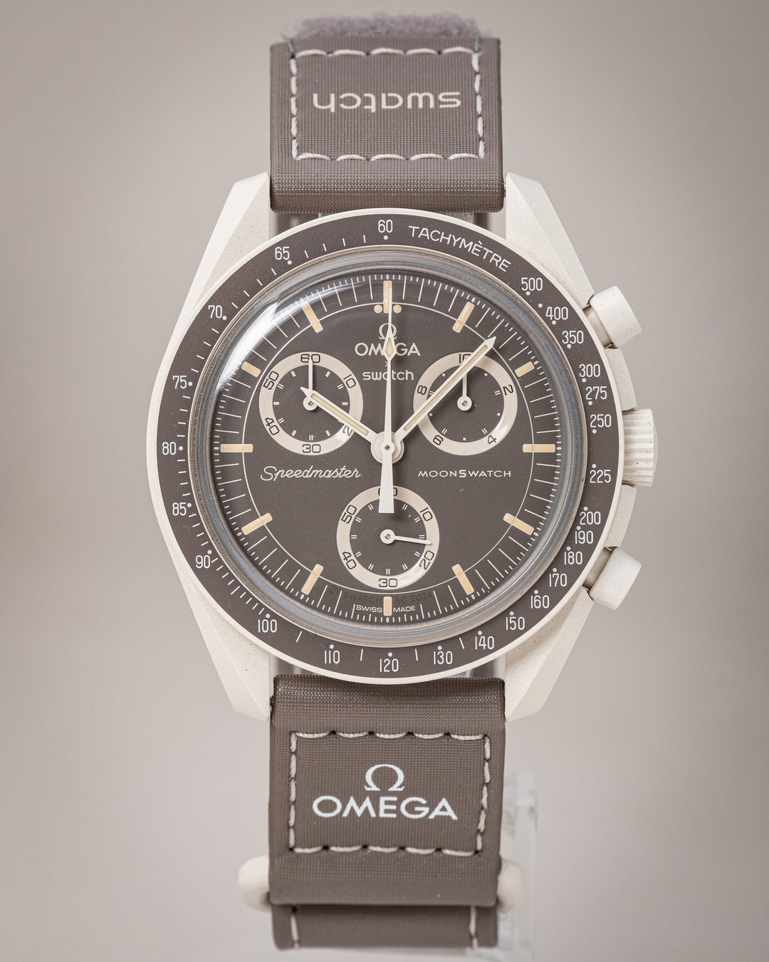 Omega X Swatch Bioceramic Speedmaster Moonswatch "MISSION ON EARTH - DESERT"